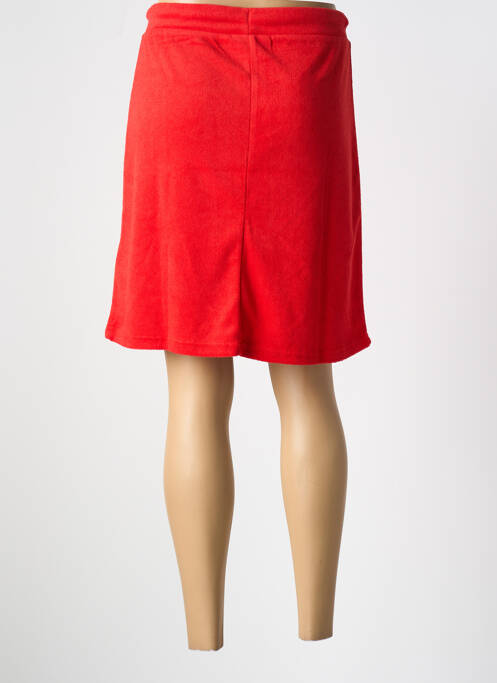 Jupe mi-longue rouge CREAM pour femme