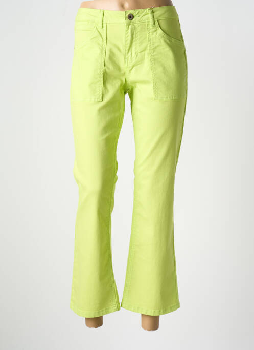 Pantalon 7/8 vert CREAM pour femme