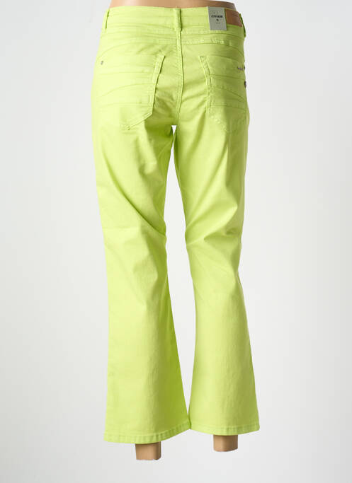 Pantalon 7/8 vert CREAM pour femme