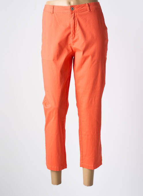 Pantalon chino orange SARAH JOHN pour femme