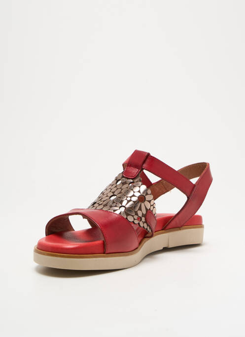Sandales/Nu pieds rouge DORKING pour femme