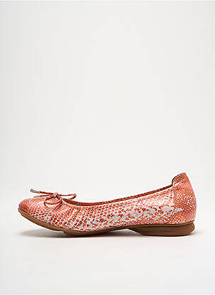 Ballerines impression talon plat jusqu'à 3cm orange SABRINAS femme