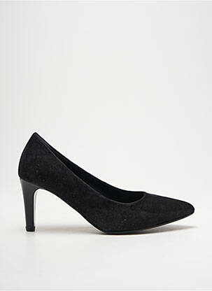 Escarpins nubuck talon de 4 à 6cm noir GABOR femme