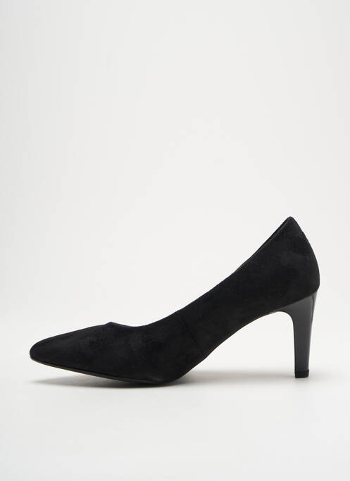 Escarpins nubuck talon de 4 à 6cm noir GABOR femme