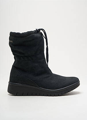 Bottines/boots bout rond talon de 4 à 6cm noir ROMIKA femme