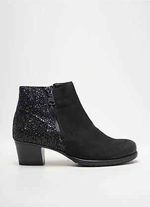 Bottines/boots cubain talon de 4 à 6cm noir REMONTE femme