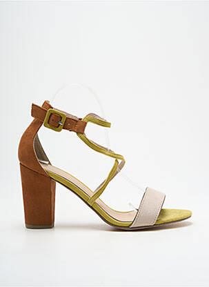 Sandales/nu pieds fermeture bride(s) talon de 7 à 9cm vert MARCO TOZZI femme