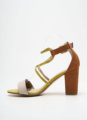 Sandales/nu pieds fermeture bride(s) talon de 7 à 9cm vert MARCO TOZZI femme