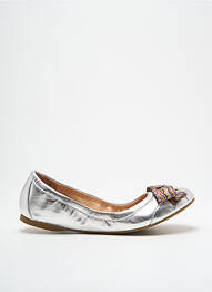 Ballerines matière lisse talon plat jusqu'à 3cm argent PAUL SMITH femme