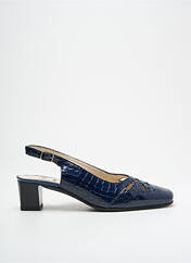 Escarpins bleu MARCO pour femme seconde vue