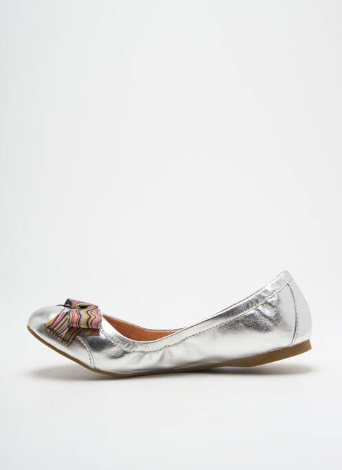 Ballerines argent PAUL SMITH femme