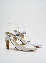 Escarpins blanc J.METAYER pour femme seconde vue