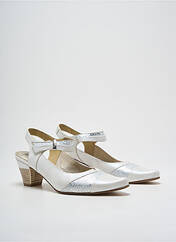 Sandales/Nu pieds argent J.METAYER pour femme seconde vue