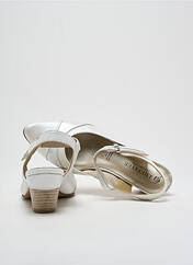 Sandales/Nu pieds argent J.METAYER pour femme seconde vue