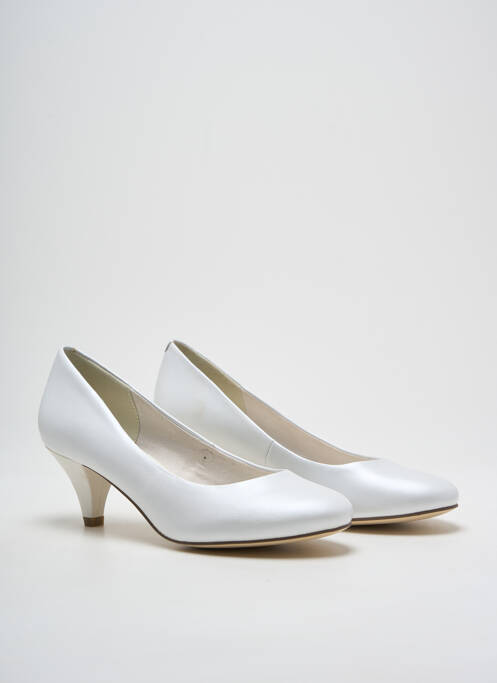 Escarpins blanc TAMARIS pour femme