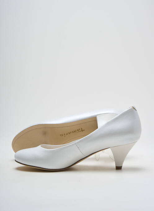 Escarpins blanc TAMARIS pour femme