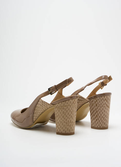 Escarpins marron INITIALE PARIS pour femme