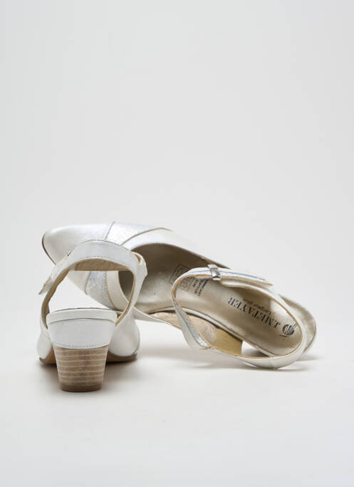 Sandales/Nu pieds argent J.METAYER pour femme