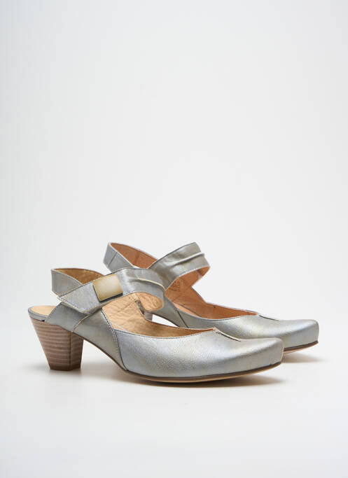 Sandales/Nu pieds argent SWEET pour femme