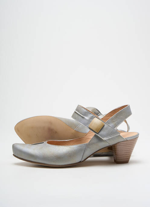 Sandales/Nu pieds argent SWEET pour femme