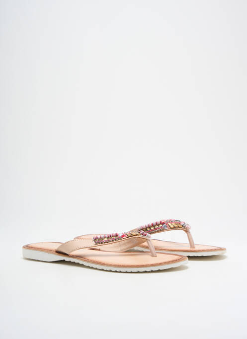 Tongs rose MARCO TOZZI pour femme