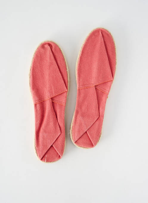 Espadrilles rose ARTISANAT FRANCAIS pour femme