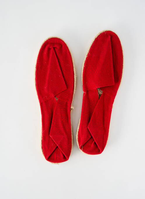 Espadrilles rouge ARTISANAT FRANCAIS pour femme