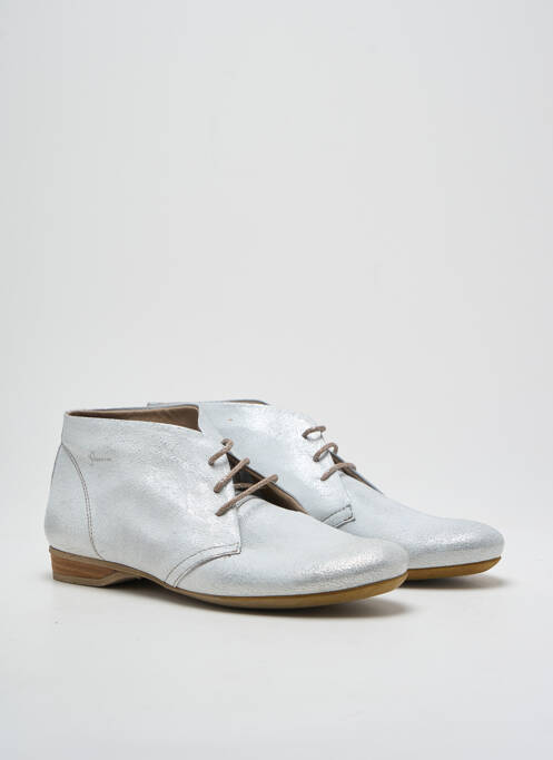 Bottines/Boots argent DORKING pour femme