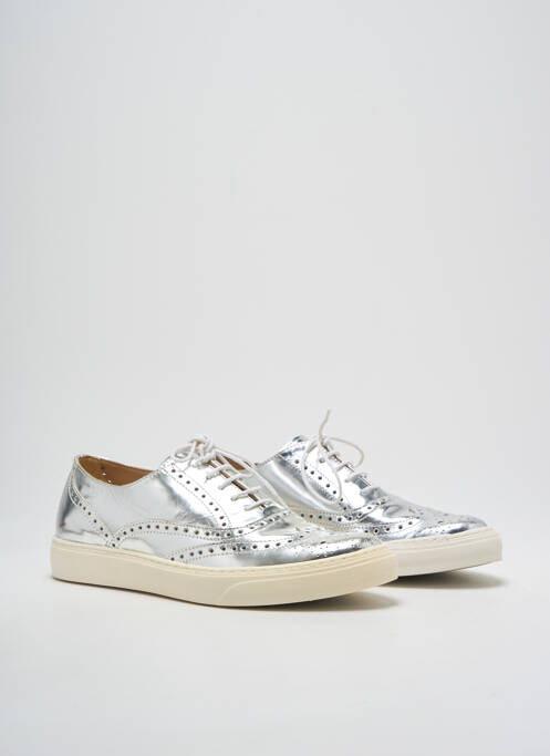 Baskets argent PEPEROSA pour femme