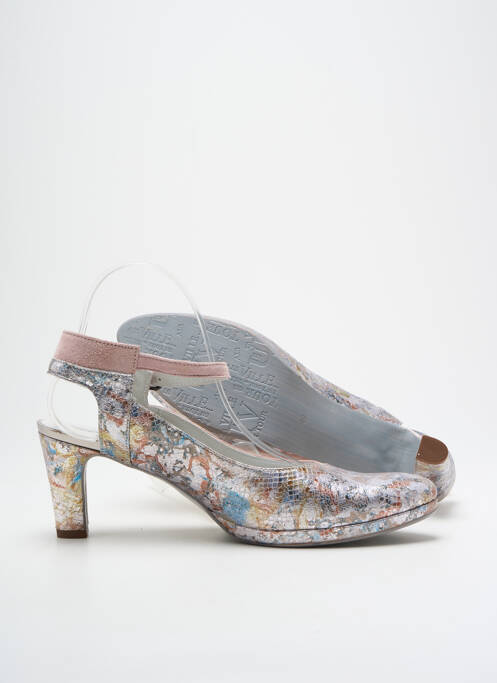 Escarpins rose UN TOUR EN VILLE pour femme