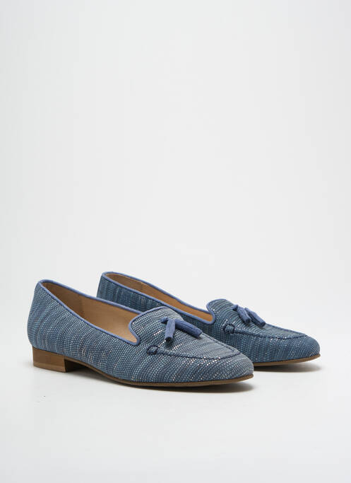 Mocassins bleu PINTO DI BLU pour femme