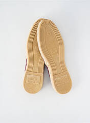 Espadrilles violet ARTISANAT FRANCAIS pour femme seconde vue