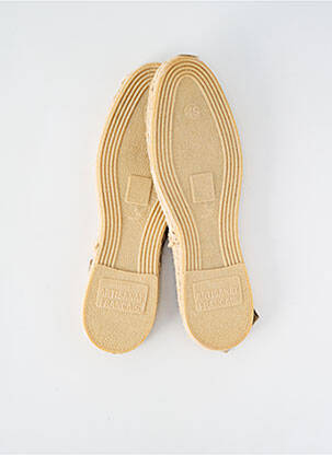 Espadrilles bout rond talon plat jusqu'à 3cm beige ARTISANAT FRANCAIS femme