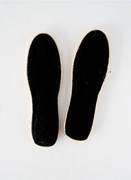 Espadrilles bout rond talon plat jusqu'à 3cm noir ARTISANAT FRANCAIS femme