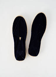 Espadrilles bout rond talon plat jusqu'à 3cm bleu ARTISANAT FRANCAIS femme