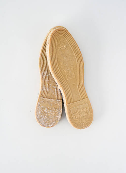 Espadrilles bleu ARTISANAT FRANCAIS pour femme