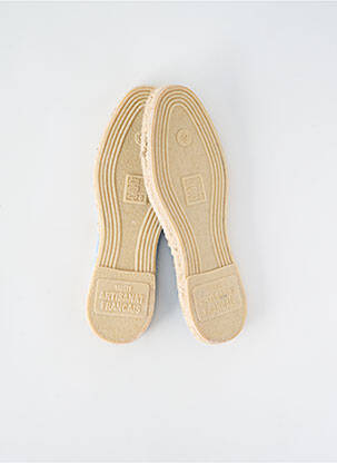 Espadrilles bout rond bout rond bleu ARTISANAT FRANCAIS homme