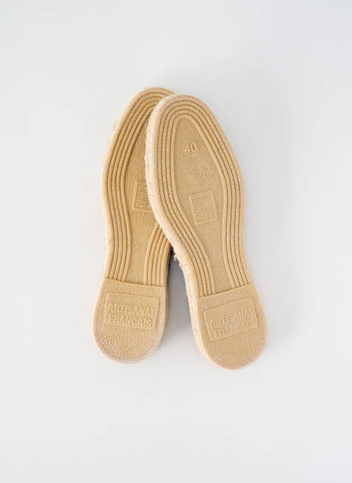 Espadrilles noir ARTISANAT FRANCAIS pour homme