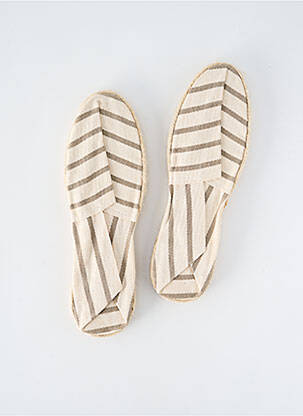Espadrilles beige ARTISANAT FRANCAIS pour femme