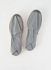 Espadrilles gris ARTISANAT FRANCAIS pour femme seconde vue