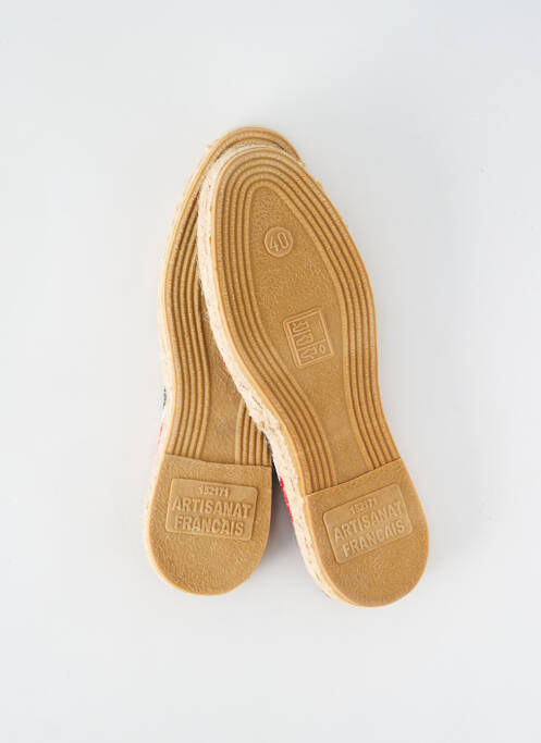 Espadrilles bout rond bout rond vert ARTISANAT FRANCAIS homme