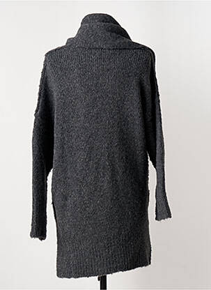 Gilet manches longues stretch gris LOTUS EATERS femme