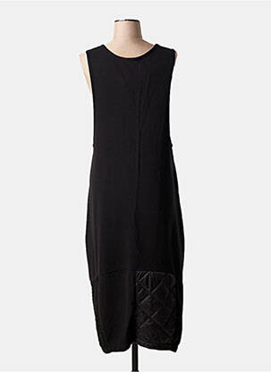 Robe longue sans manche sans manche noir URBAN BY ALEMBIKA femme
