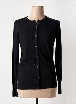 Gilet manches longues stretch noir RELISH femme