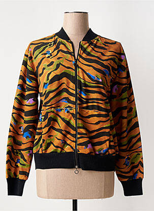 Blouson col v orange ALDO MARTIN'S femme