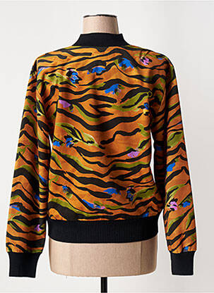 Blouson col v orange ALDO MARTIN'S femme