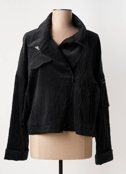 Veste casual poches noir BEATE HEYMANN femme