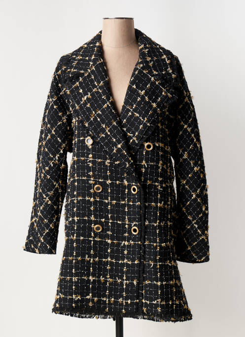 Manteau long noir LOLA CASADEMUNT pour femme