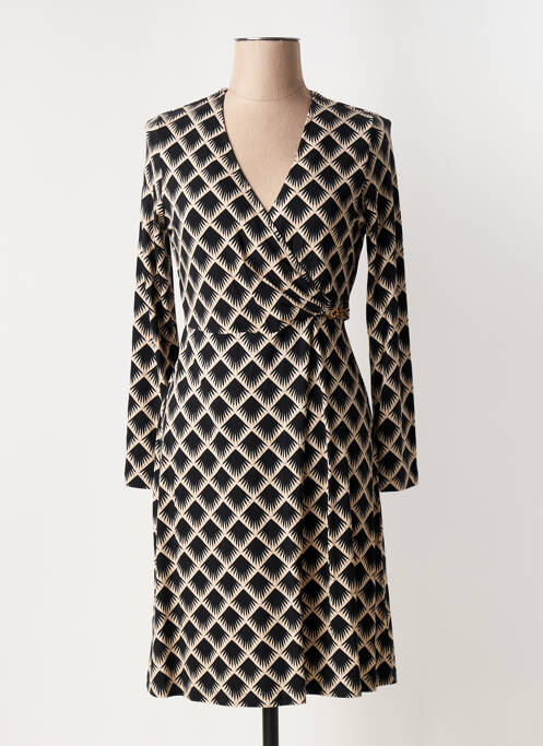 Robe mi-longue noir SURKANA pour femme