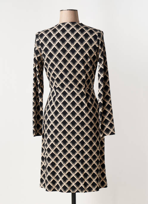 Robe mi-longue noir SURKANA femme